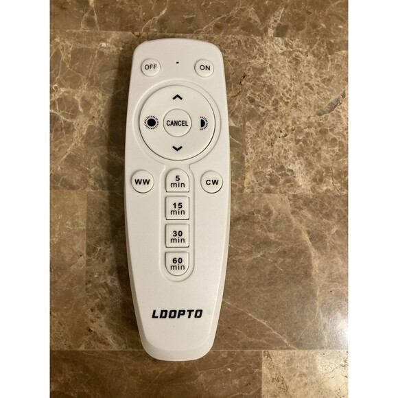 LDOPTO Under Cabinet Lights Replacement Remote Control Only Tested Works - Picture 1 of 4